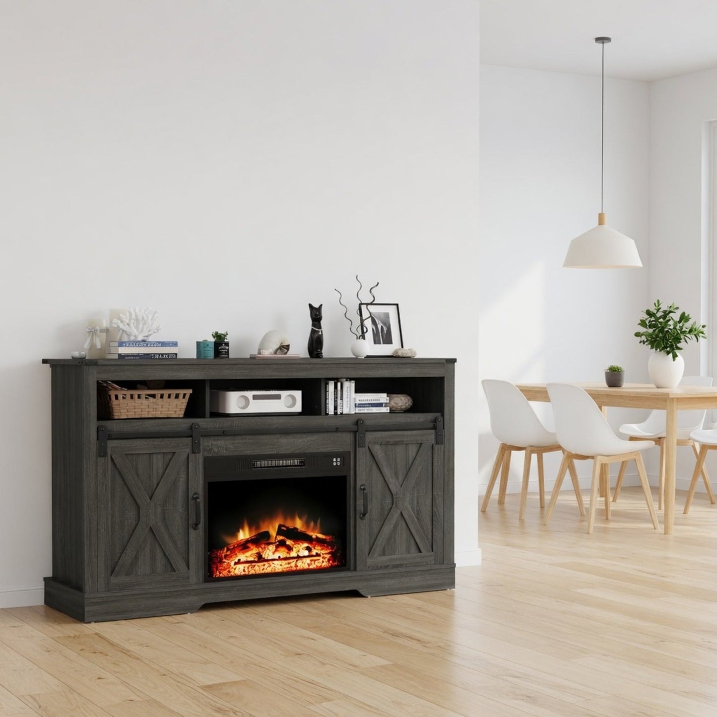 23" Electric Fireplace Insert