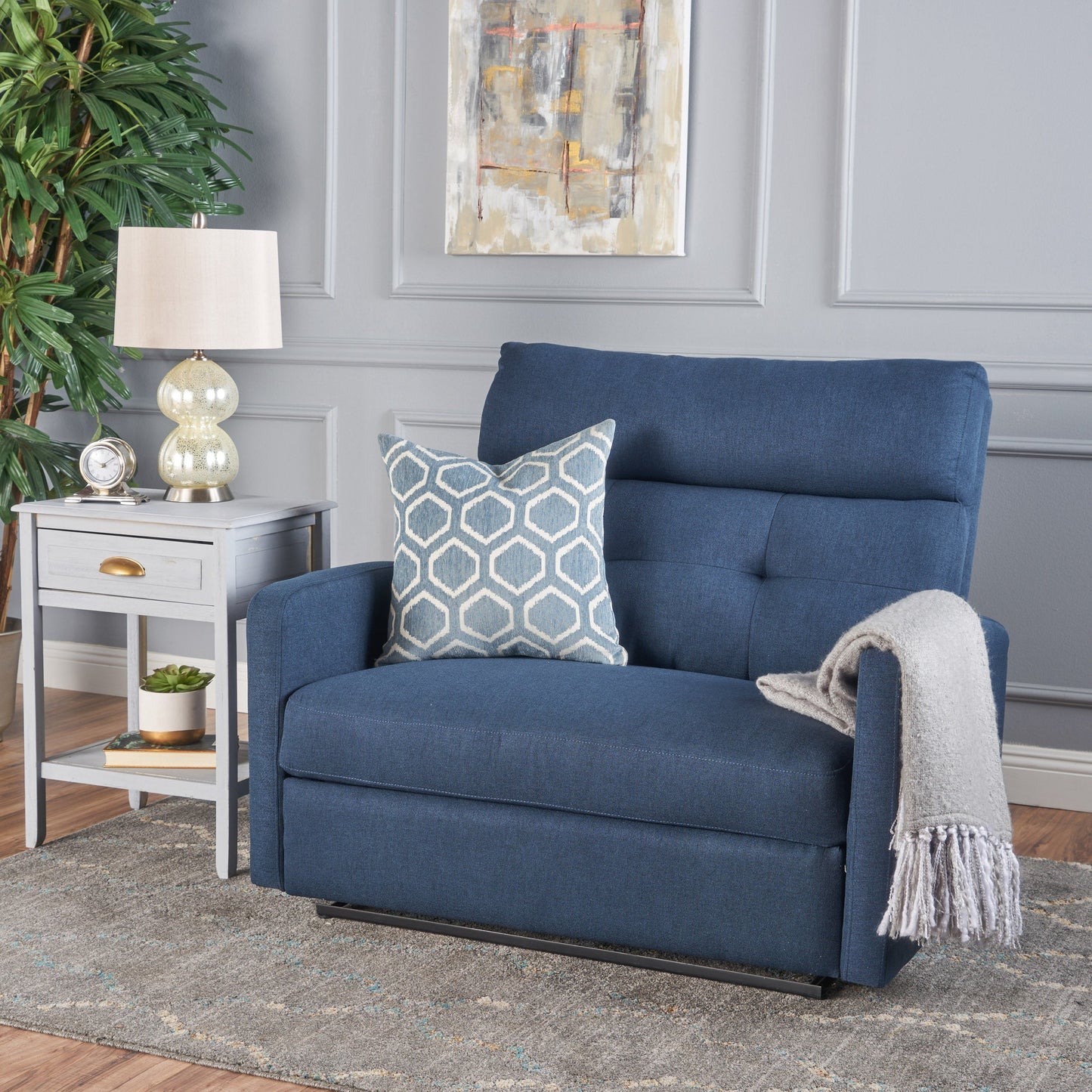 Reclining Loveseat, Leather Double Recliner Sofa