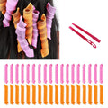 36 Pièces : Bigoudis Magiques Élastiques DIY Sans Chaleur pour Cheveux, Rouleaux Spirales