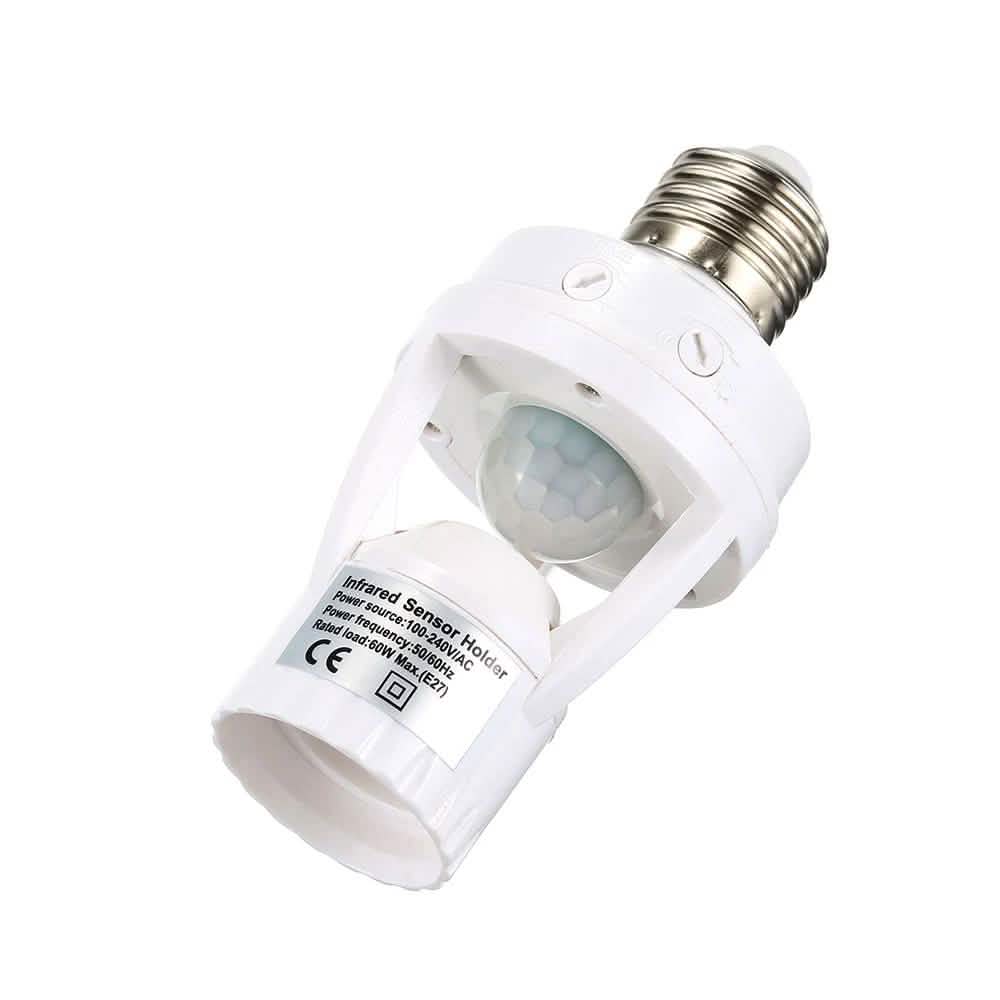 360度検知PIR赤外線モーションセンサーE27 LEDライト