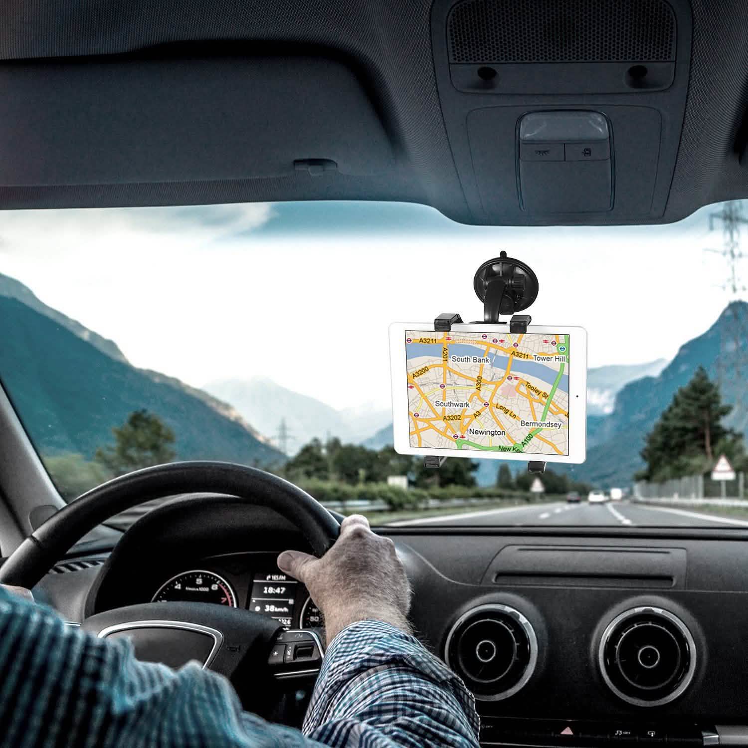 360° 車用フロントガラス タブレットマウント