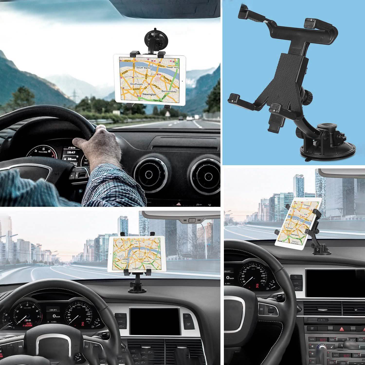 360° 車用フロントガラス タブレットマウント