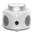 Répulsif anti-souris ultrasonique 360° pour l'intérieur avec 3 modes et 9 lumières stroboscopiques