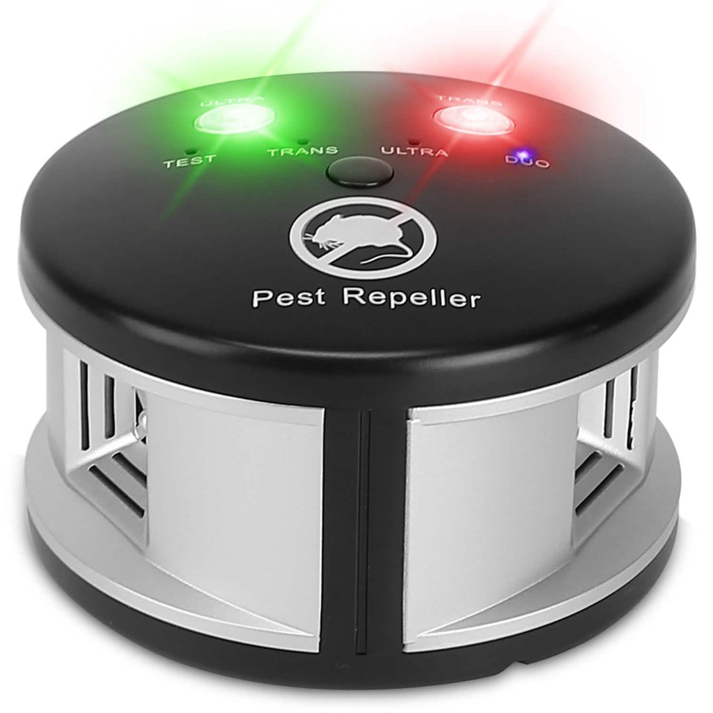 Répulsif antiparasitaire électronique 360° à ultrasons à brancher