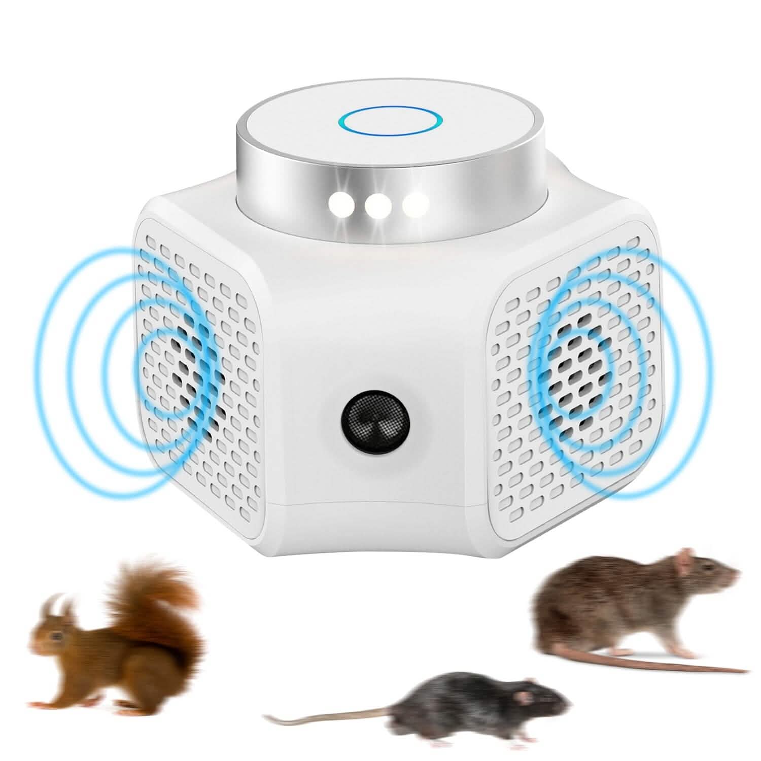 360° Ultrasonic Rodent Chaser Electronic Plug-in Mouse Control