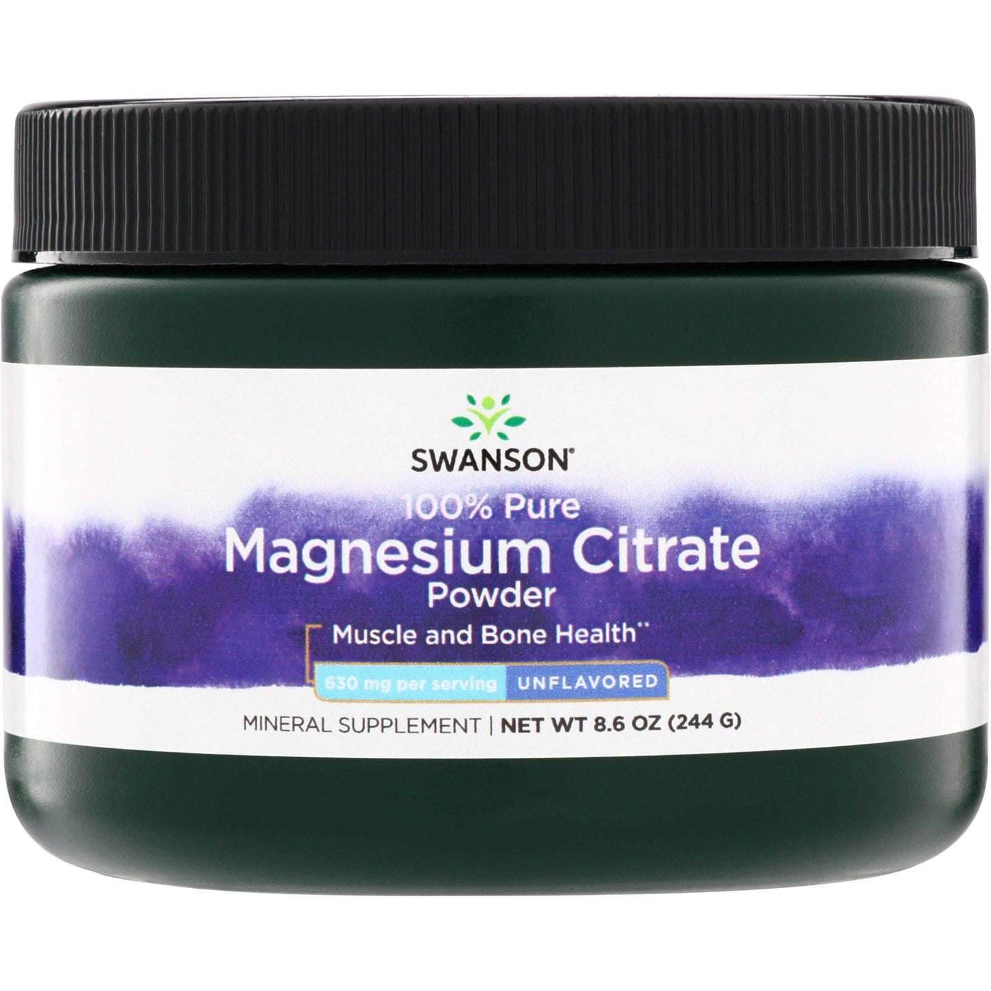 100% Pure Magnesium Citrate Powder - Unflavored