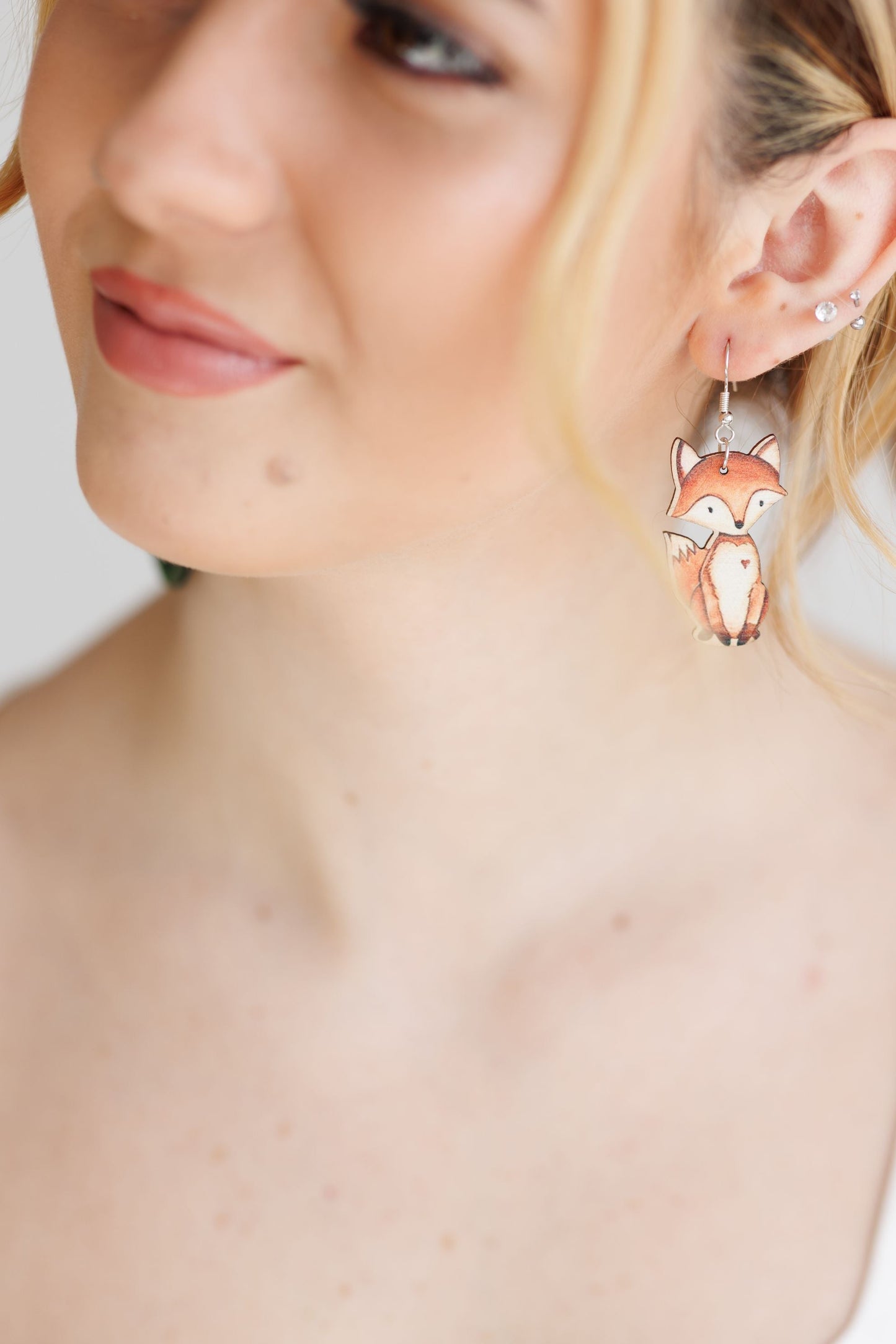 Adorable Woodland Fox Earrings