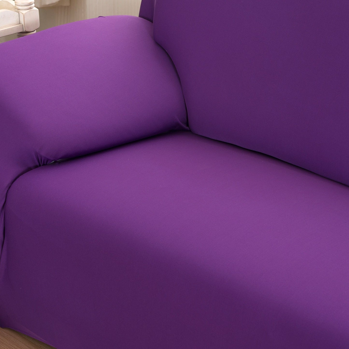 Printed Stretch Sofa Cover for 1-Seater - Slim Fit