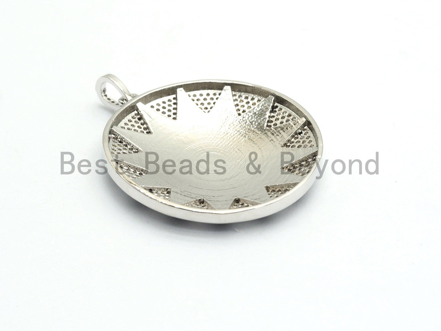 NEW Enamel Black Round Star Pendant,CZ Micro Pave Oil Drop Round pendant,Enamel pendant,Enamel Jewelry,40x43mm,sku#F590