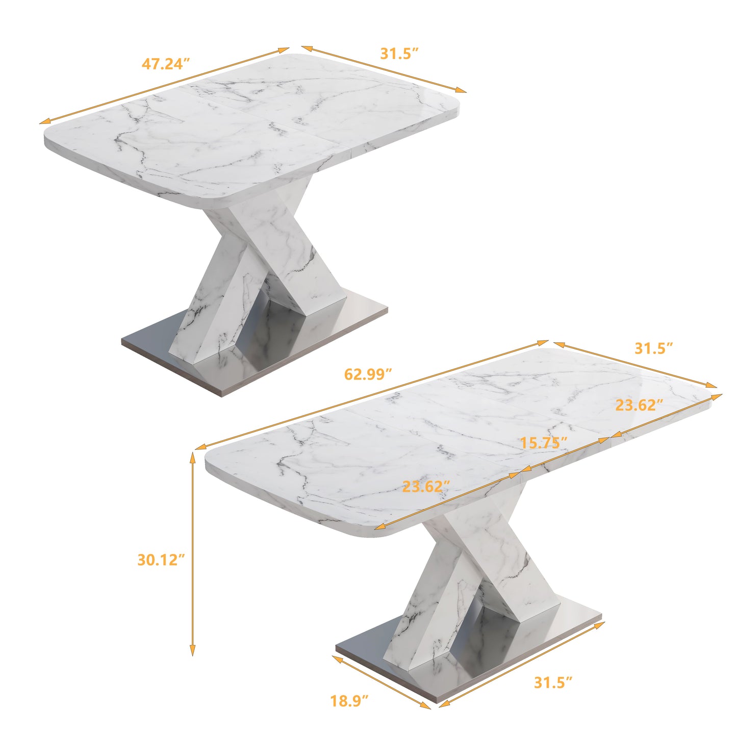 Modern Rectangle Dining Table
