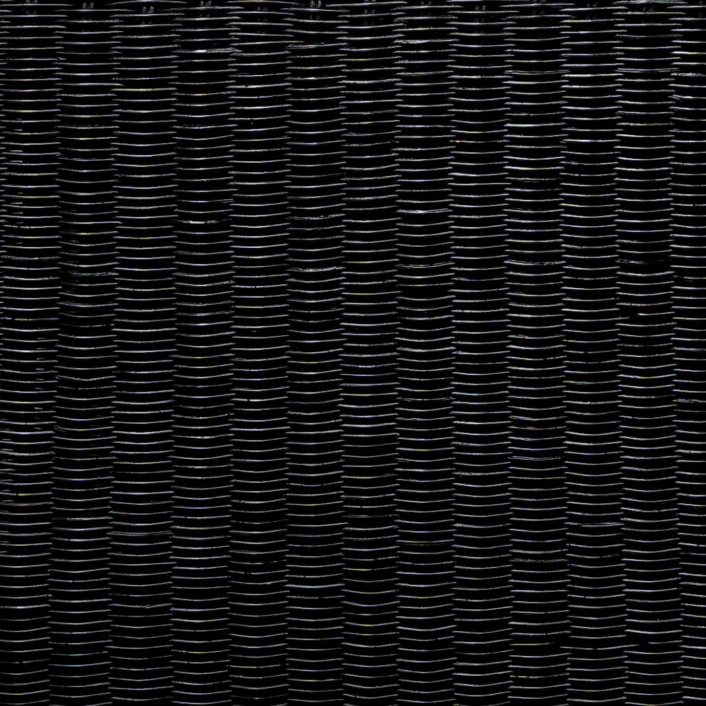 Cahya Woven Rattan Square Coffee Table Black
