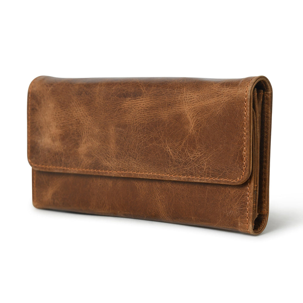 Portefeuille Ellison pour femme - Marron clair