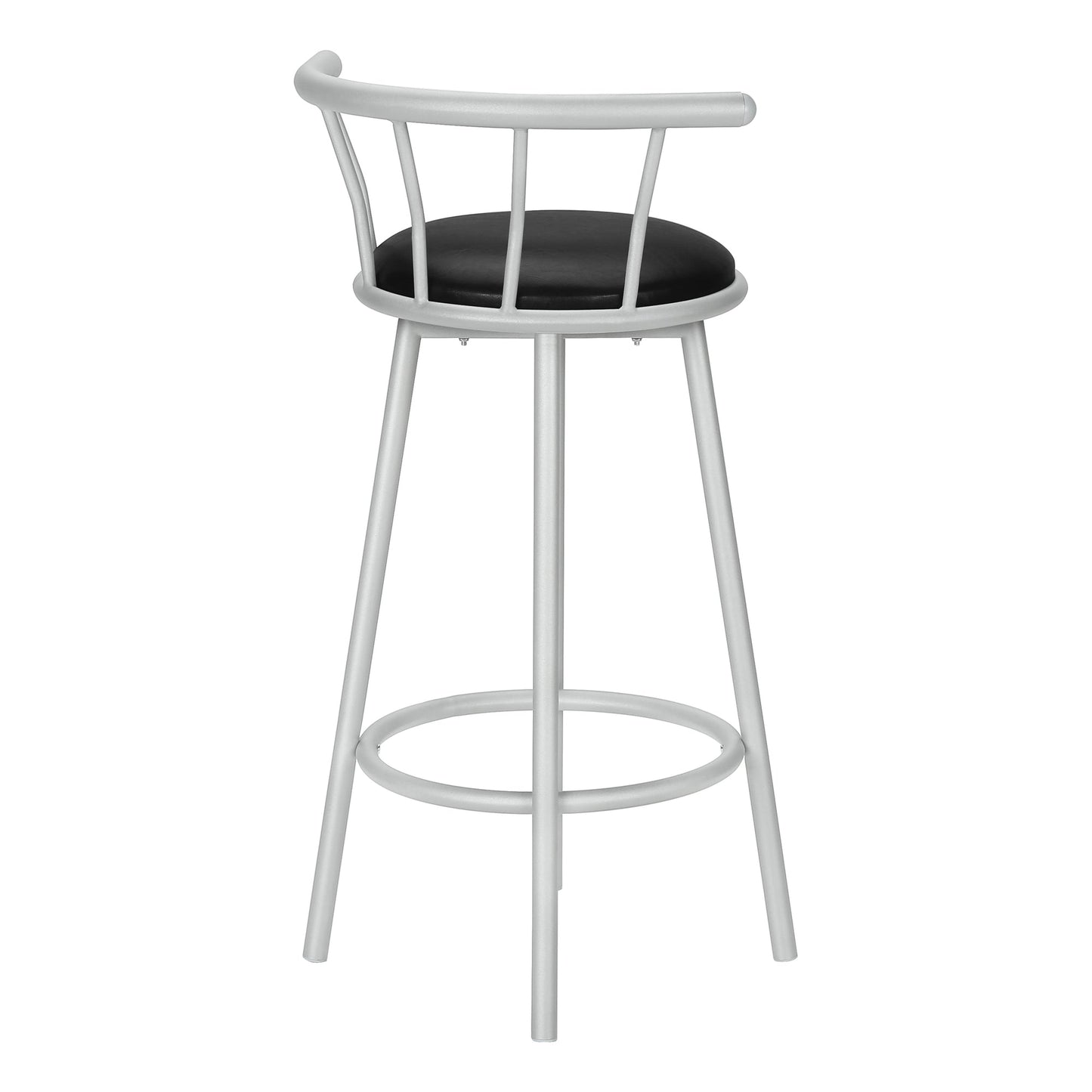 Barstool, Set Of 2, Swivel, Bar Height