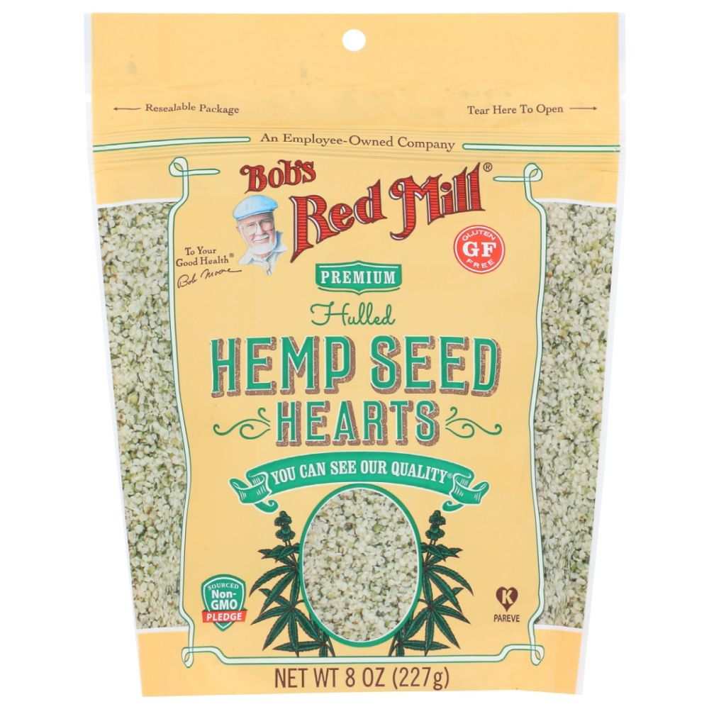 BOB'S RED MILL: Hulled Hemp Seed Hearts, 8 oz