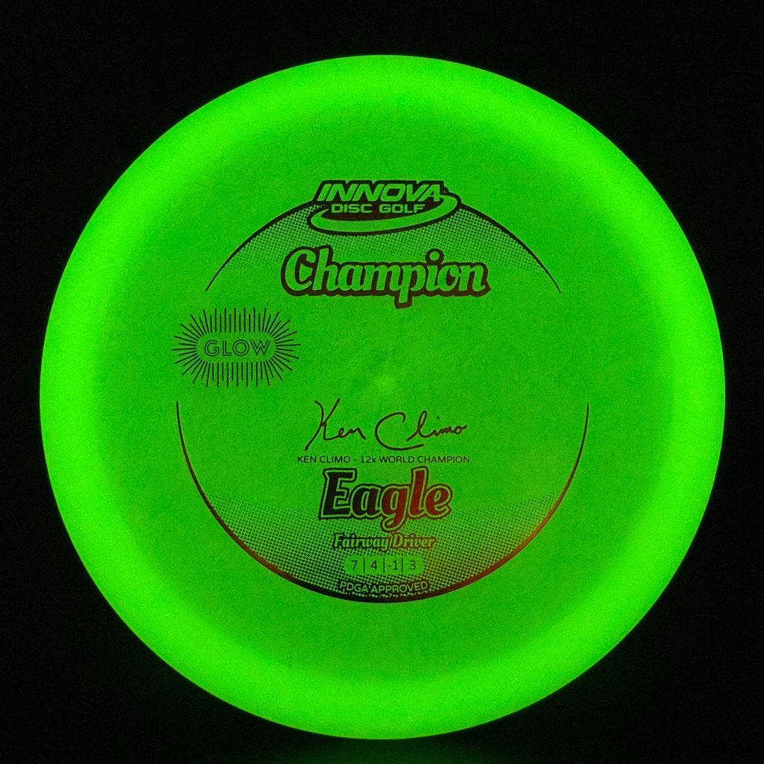 Classic Color Glow Champion Eagle - Ken Climo 12x