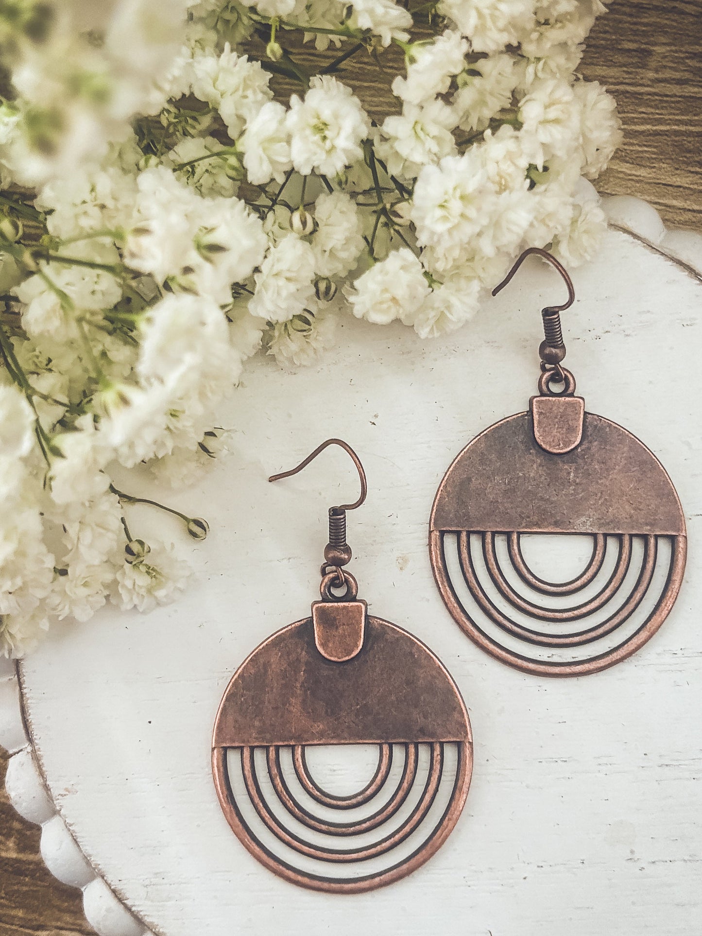 Copper Horizon Earrings