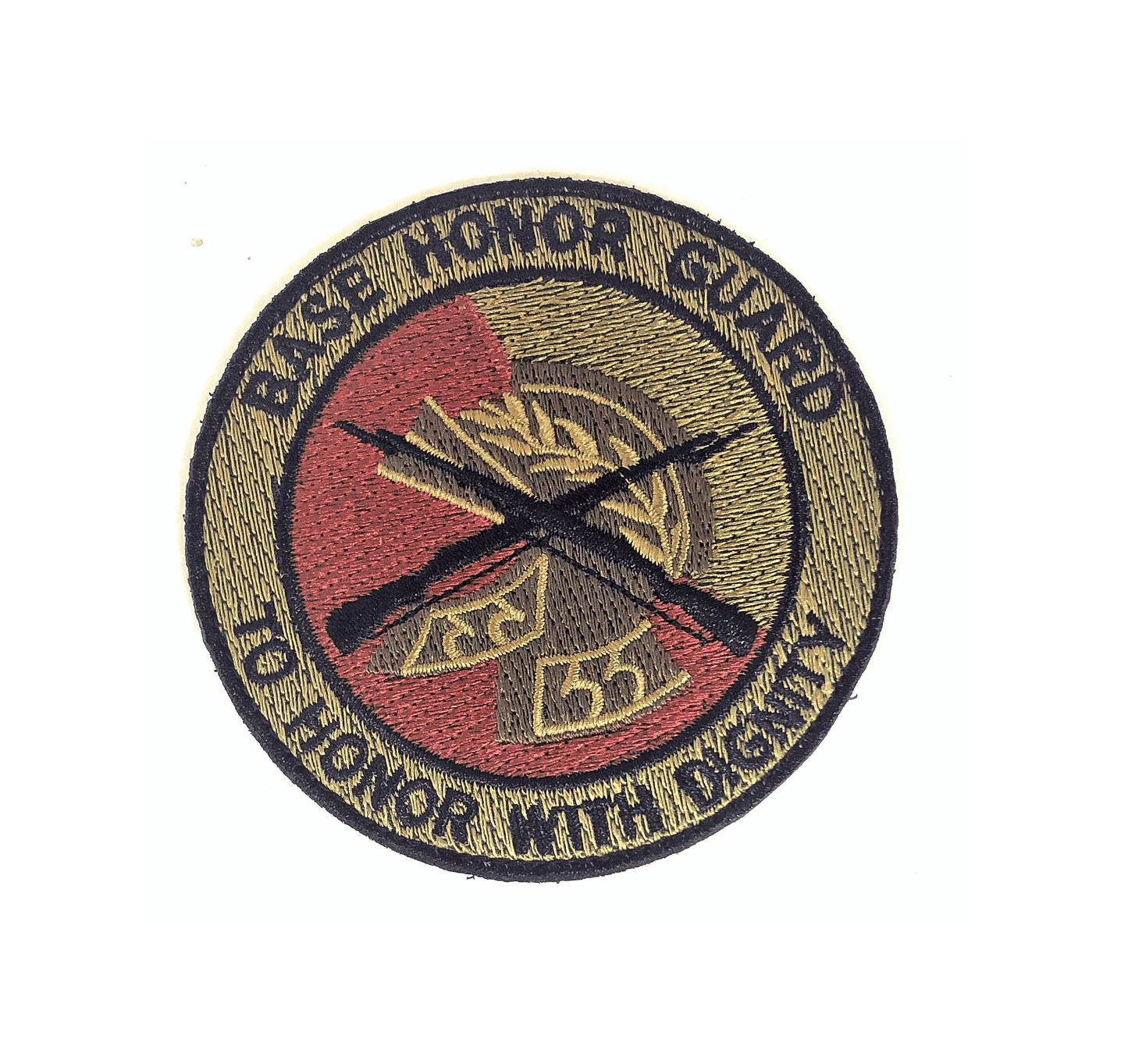 Air Force Base Honor Guard (To Honor With Dignity) (3Inch Full Circle) (EA)