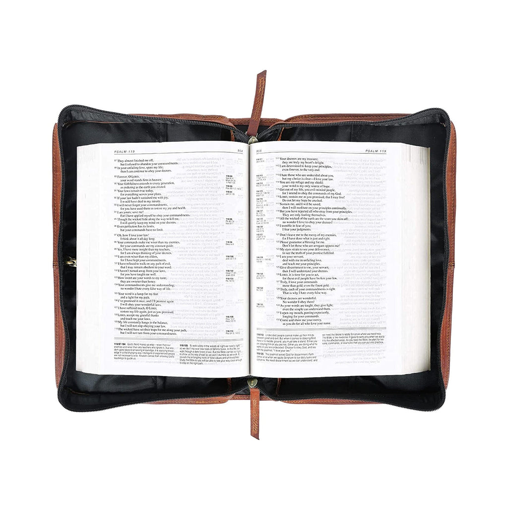 Couverture de livre en cuir