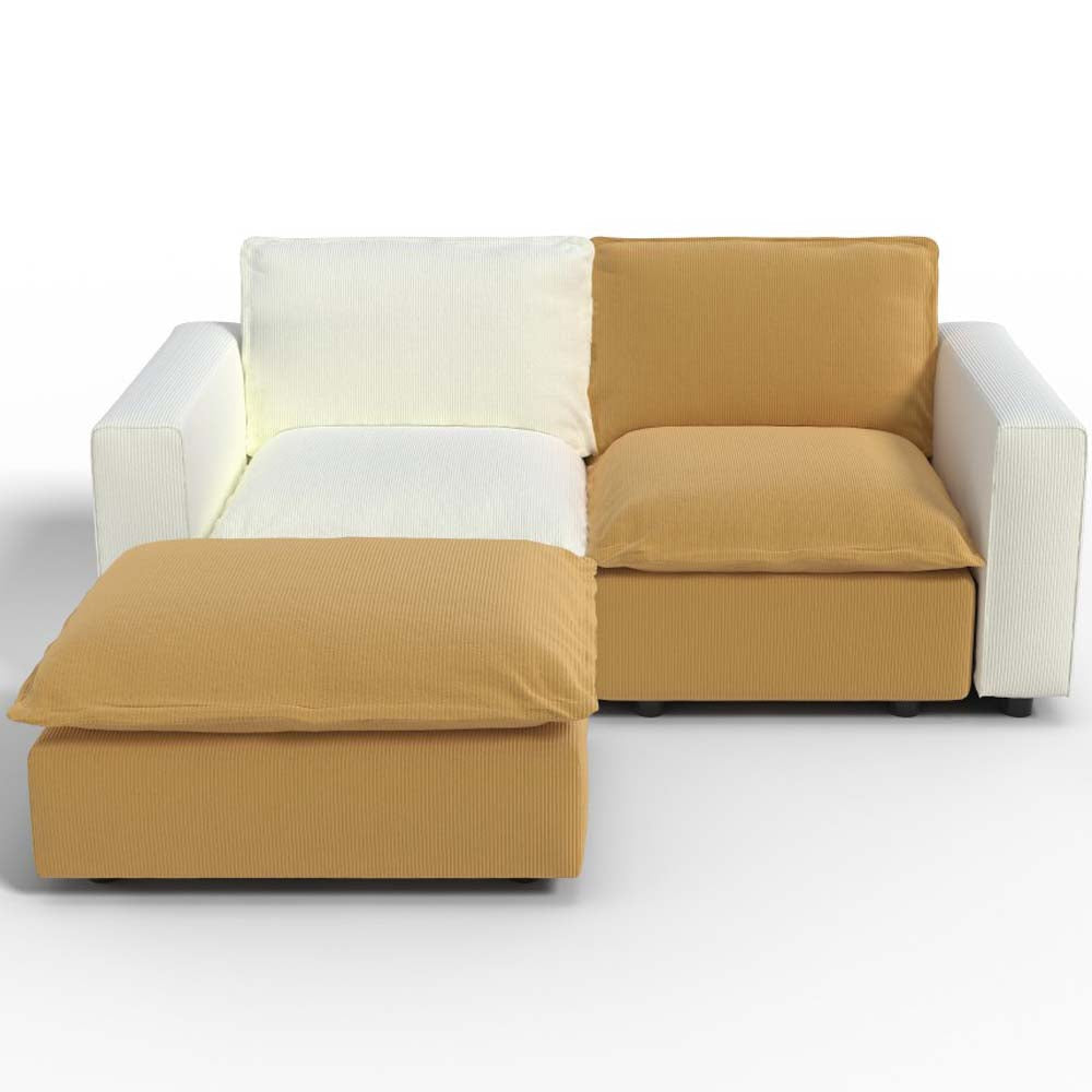 Ainfox L shaped Module Sofa 3 Seats For Living Room,Vila,Apartment