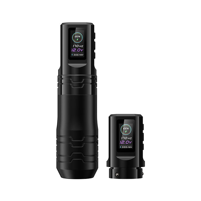 EZ P3 Pro Turbo 2.0 アップグレード版 直接駆動ワイヤレスタトゥーマシン 調節可能ストローク 5.0mm
