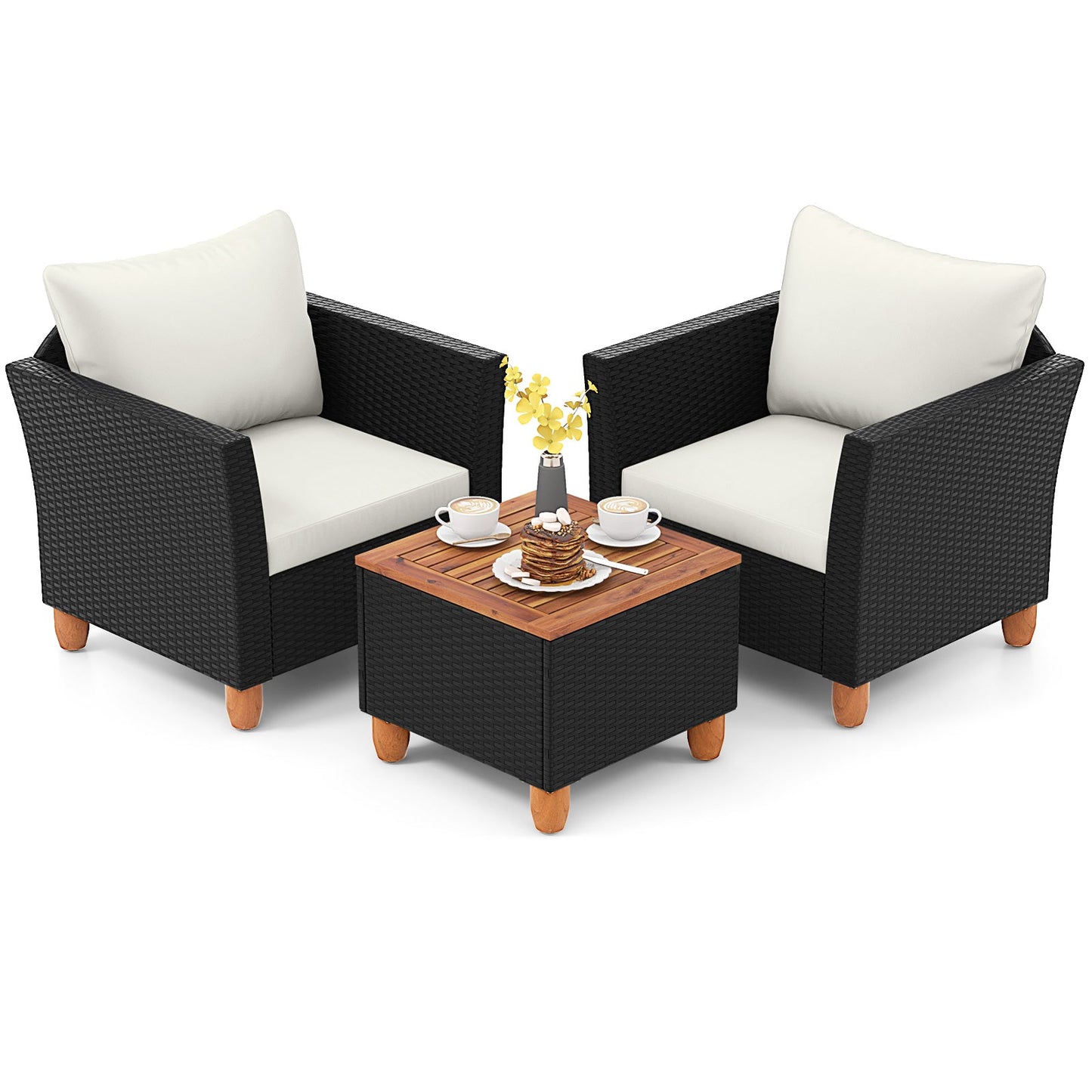 3 Pieces Outdoor Patio