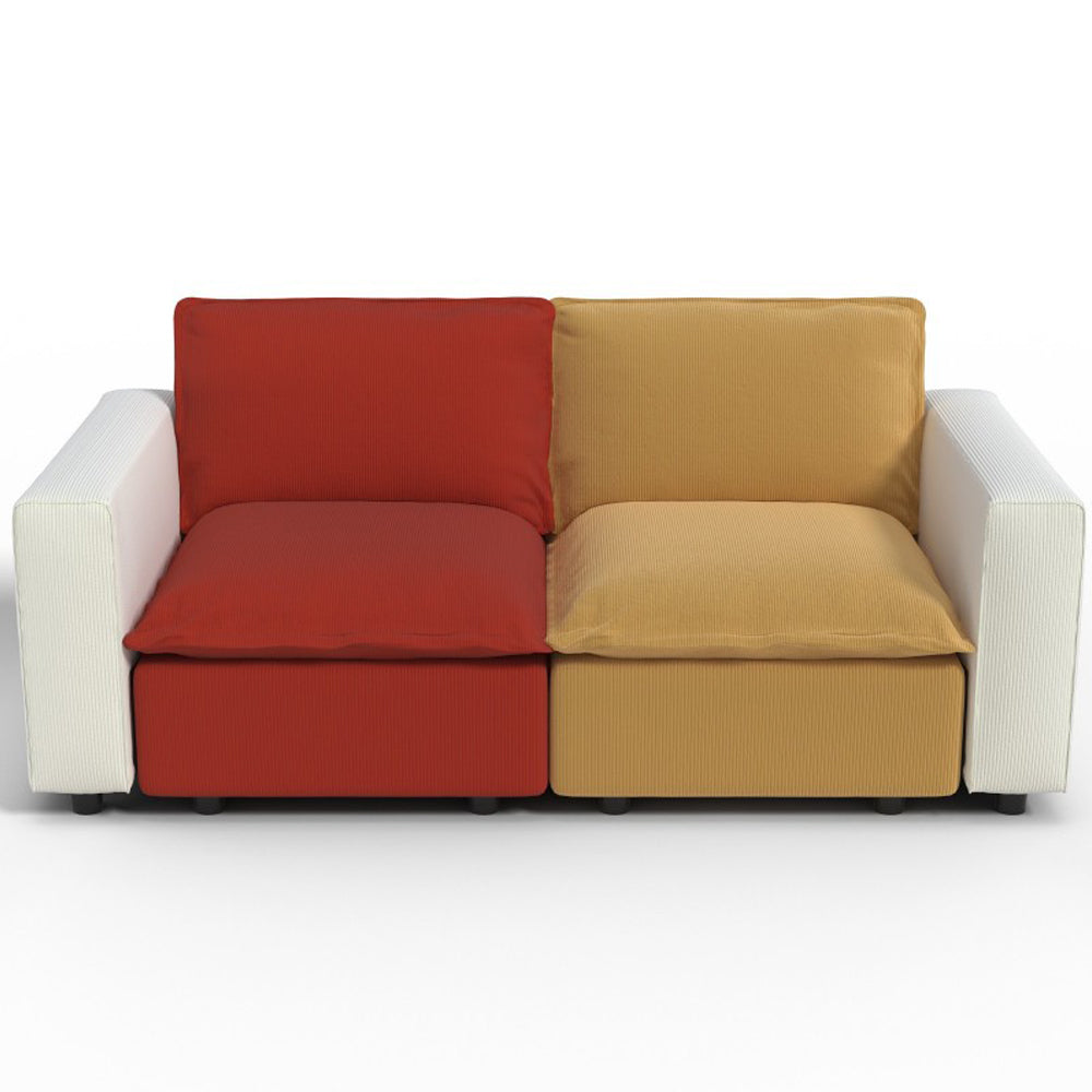 Ainfox 82inch Loveseat Sofa Luxury Sofa For Home,Appartment,Vila