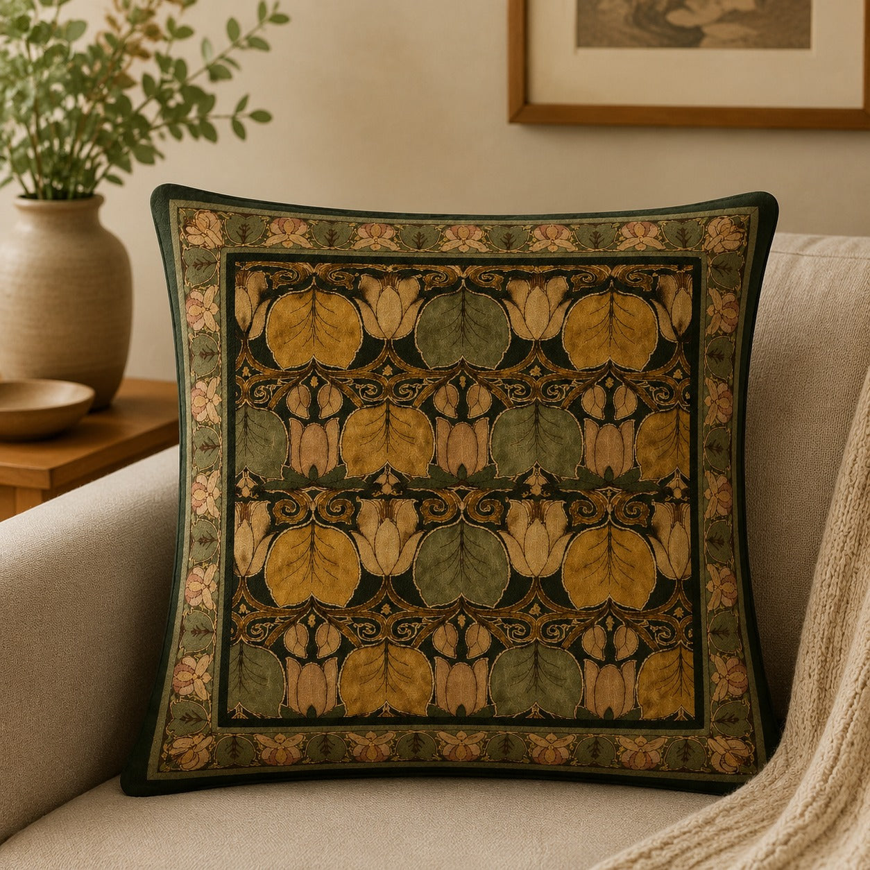 Persian-Inspired Luxurious Accent Cushions