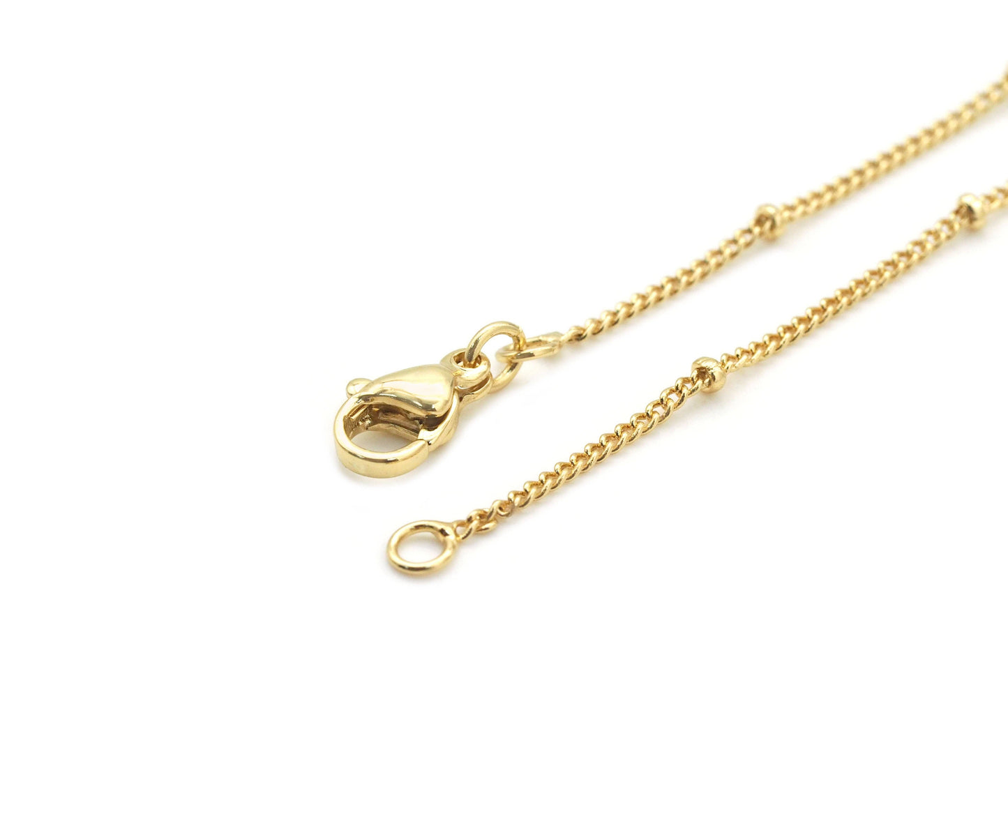 14.5inch Dainty Link Satalite Chain Necklace, sku#JL160