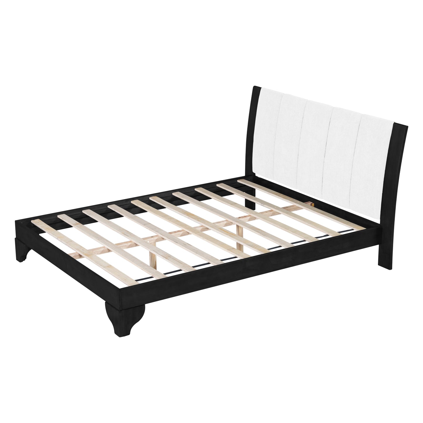 Queen Size Bed Frame in Black and White