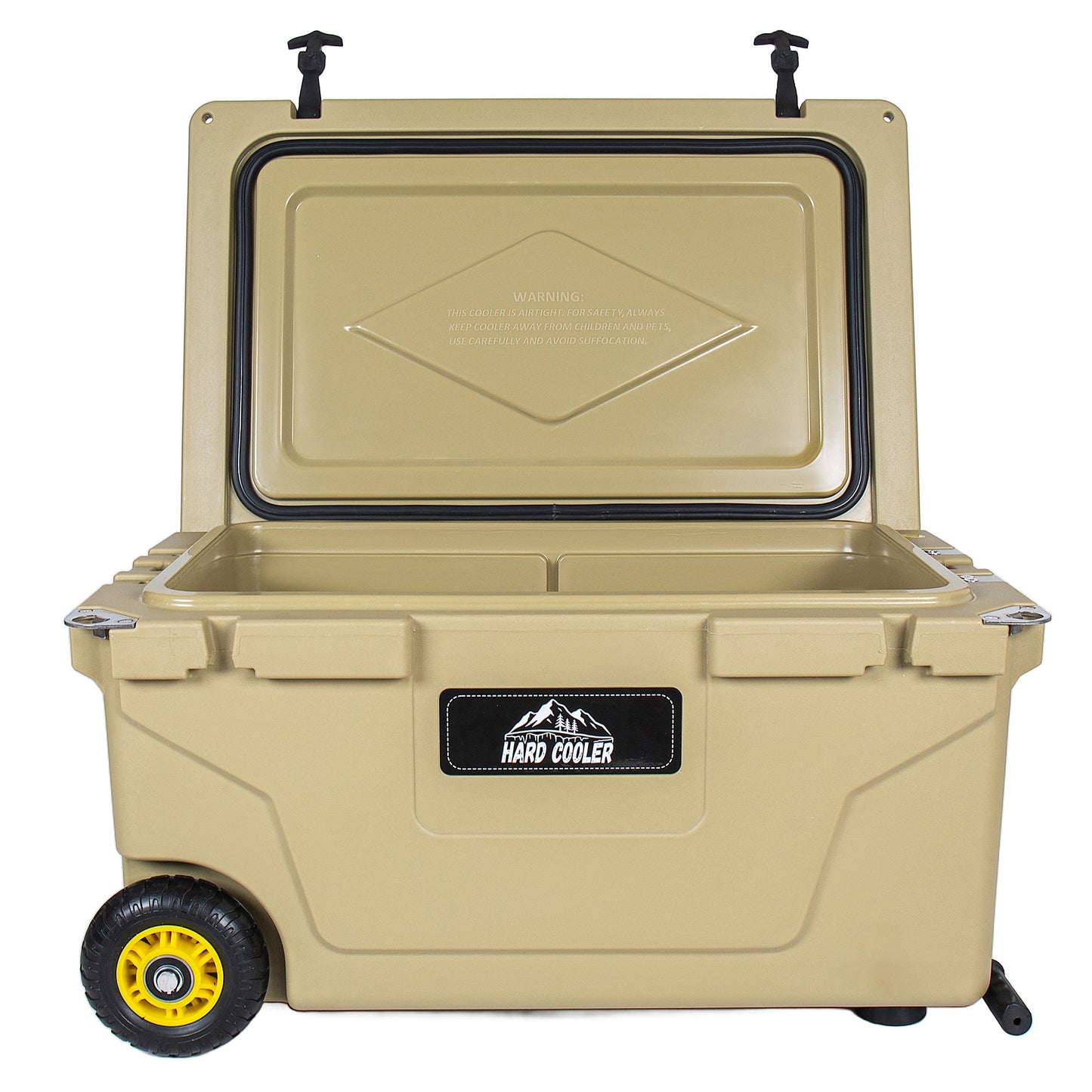 65 Quart Khaki Cooler