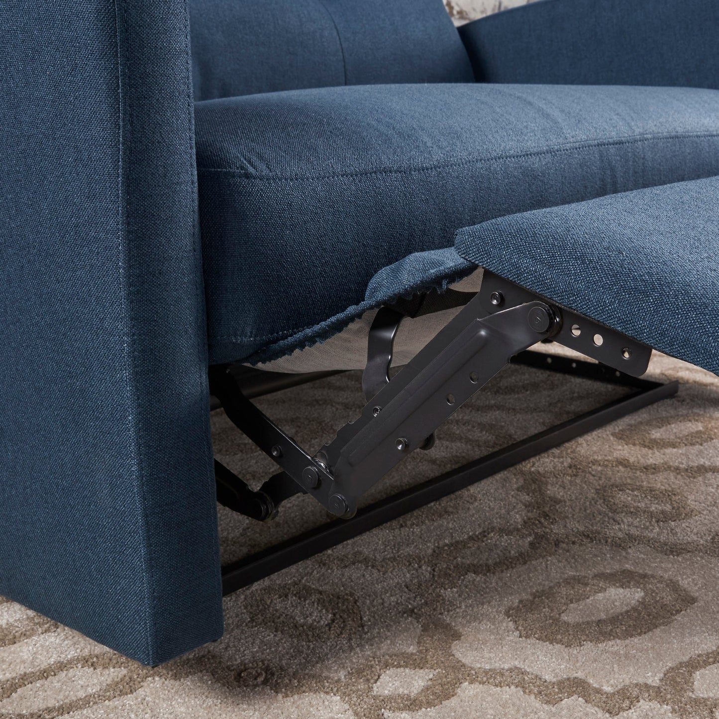 Reclining Loveseat, Leather Double Recliner Sofa