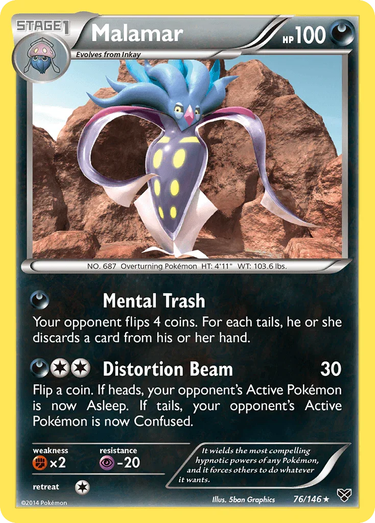 Malamar (76/146) [XY: Set de base]