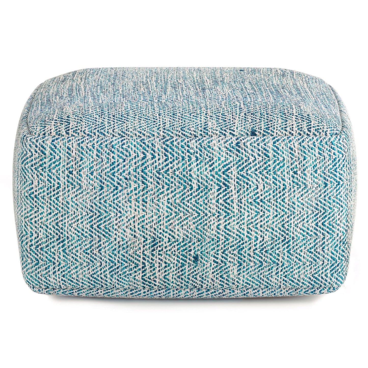 Nate - Handcrafted Square Pouf