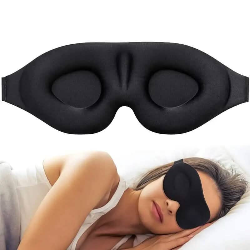 3D輪郭カップ睡眠マスク＆アイマスク