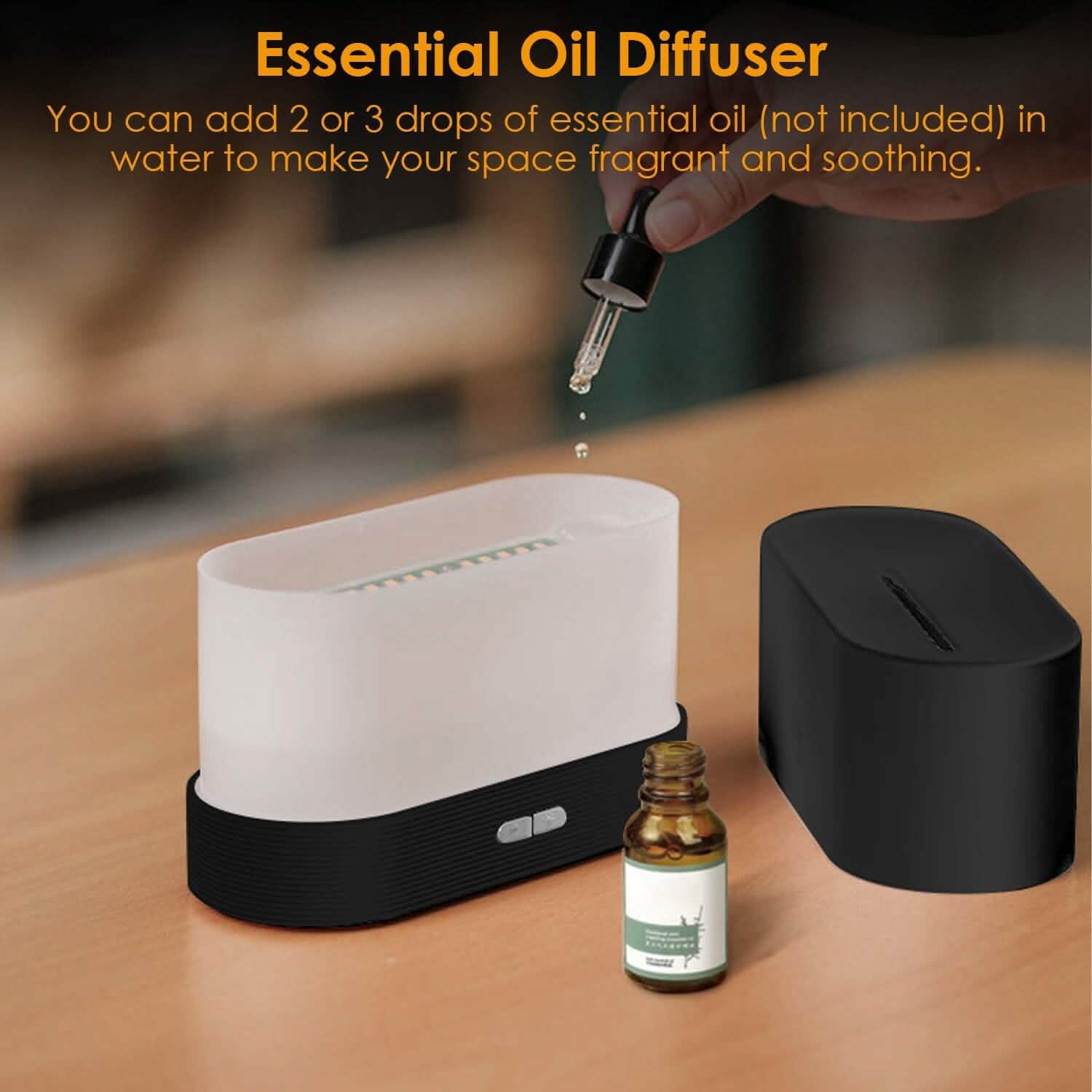 3D Flame Air Humidifier