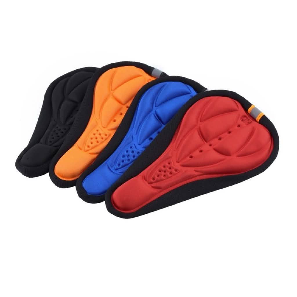 Housse de selle de vélo en gel 3D rembourrée