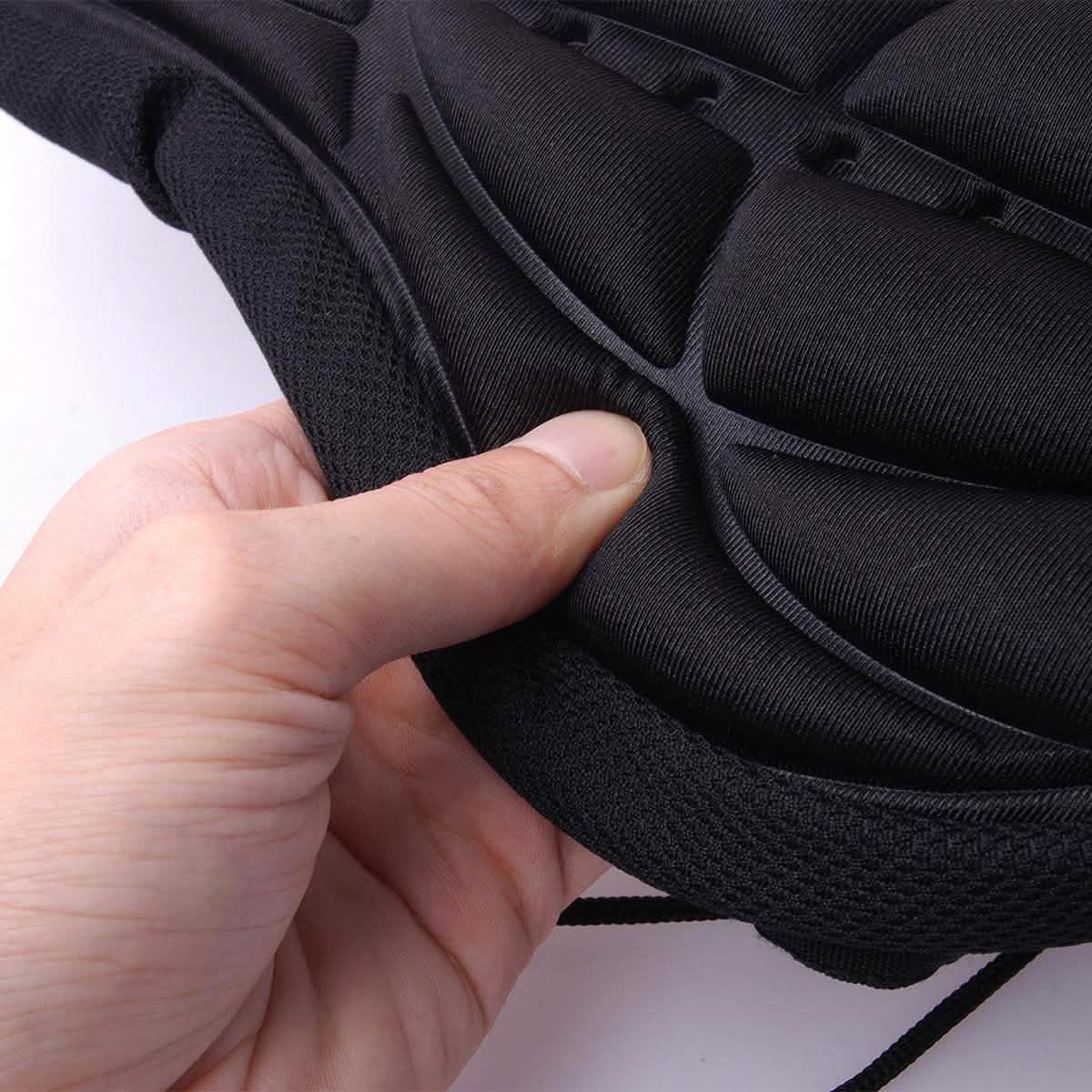 Housse de selle de vélo en gel 3D rembourrée