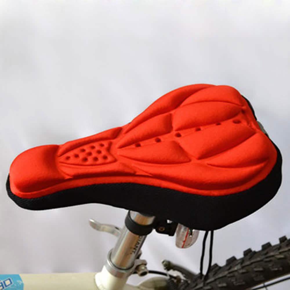 Housse de selle de vélo en gel 3D rembourrée