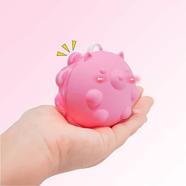 Porte-clés Pop Ball 3D anti-stress pour enfants et adultes