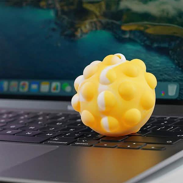 Porte-clés Pop Ball 3D anti-stress pour enfants et adultes