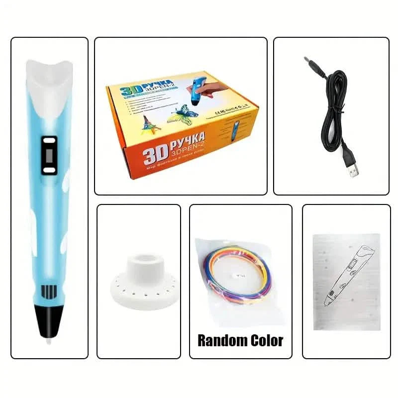 3D Printing Pen With Display - Includes 3D Pen
