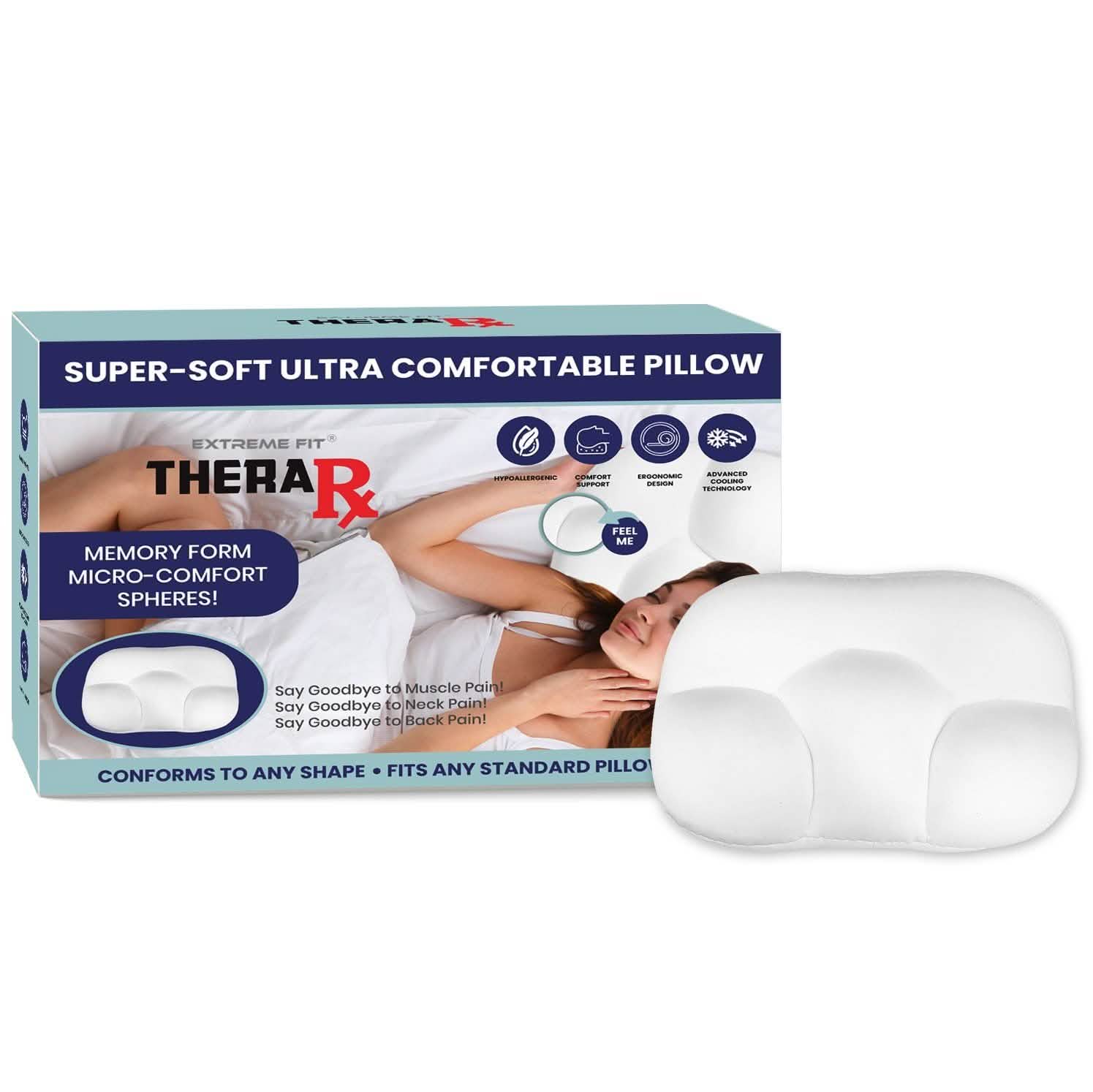 3D Super Soft Ultra Comfortable Cloud Pillow