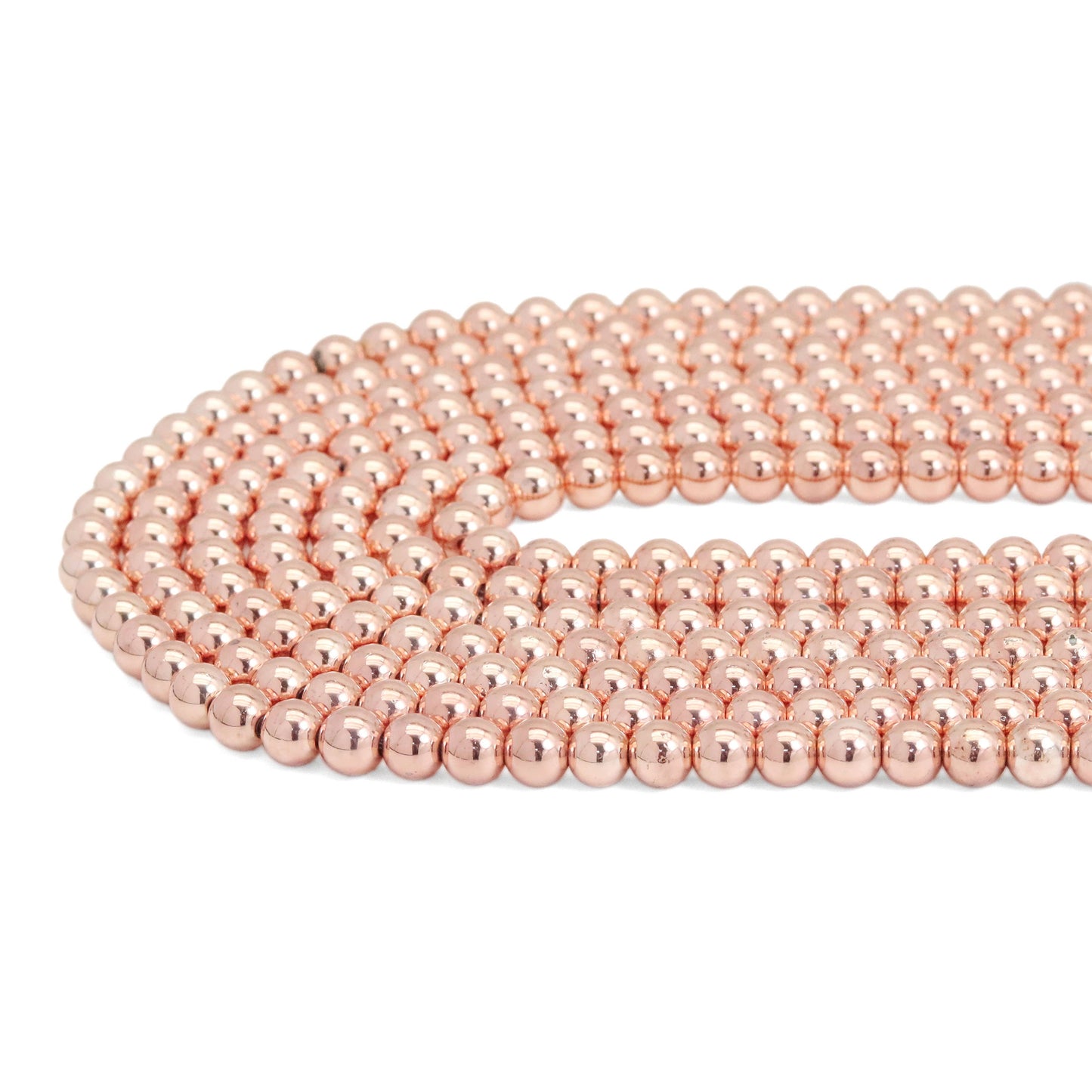 NEW Trend Color Natural Light Rose Gold Hematite-2/3/4/6/8/1