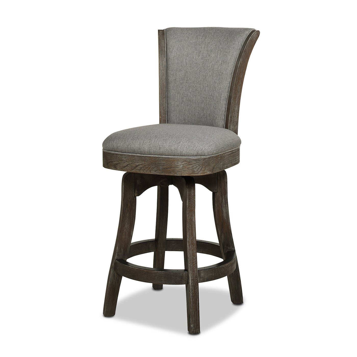 Henry 27" Armless Swivel Counter Height Bar Stool