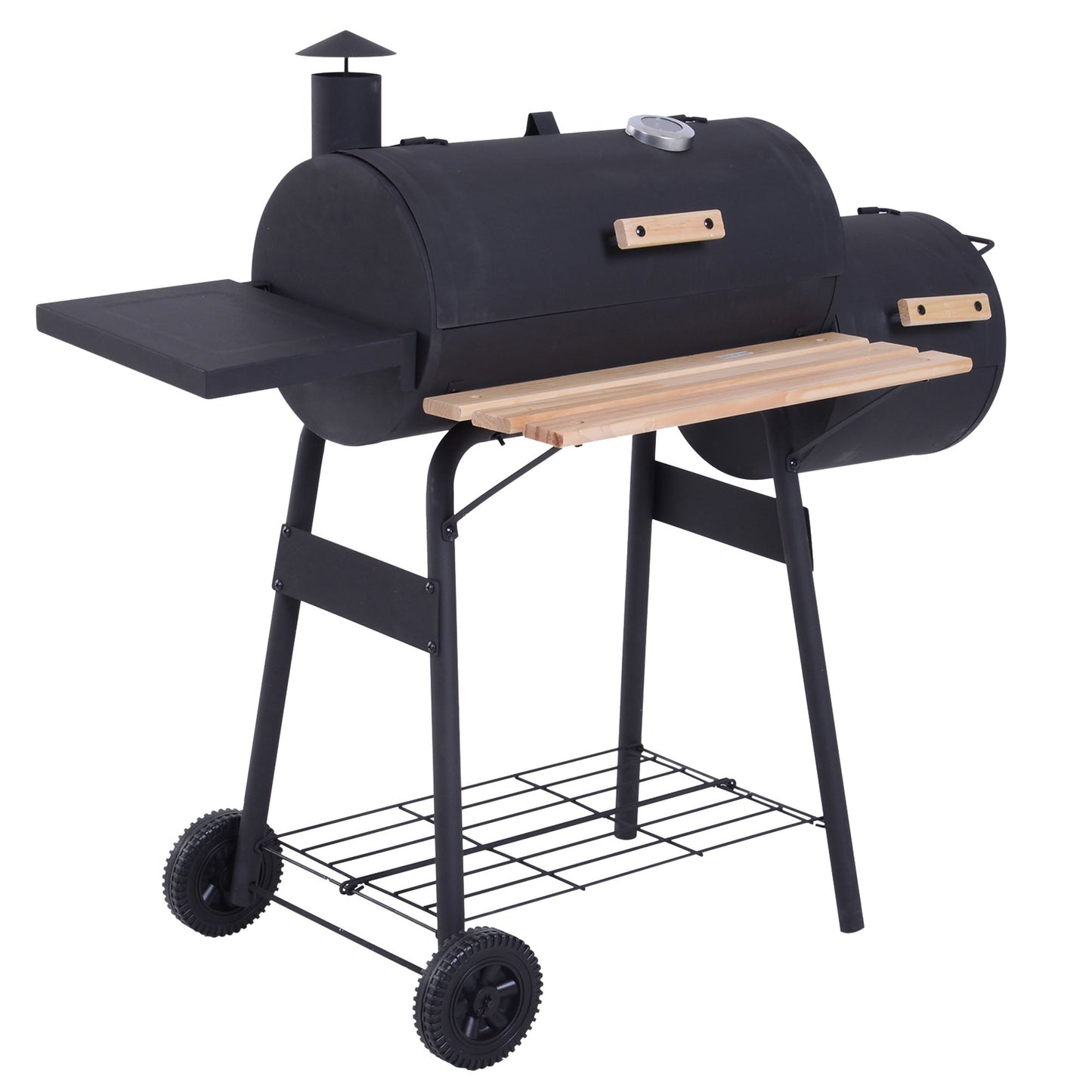 Outsunny 48" Steel Portable Backyard Grill