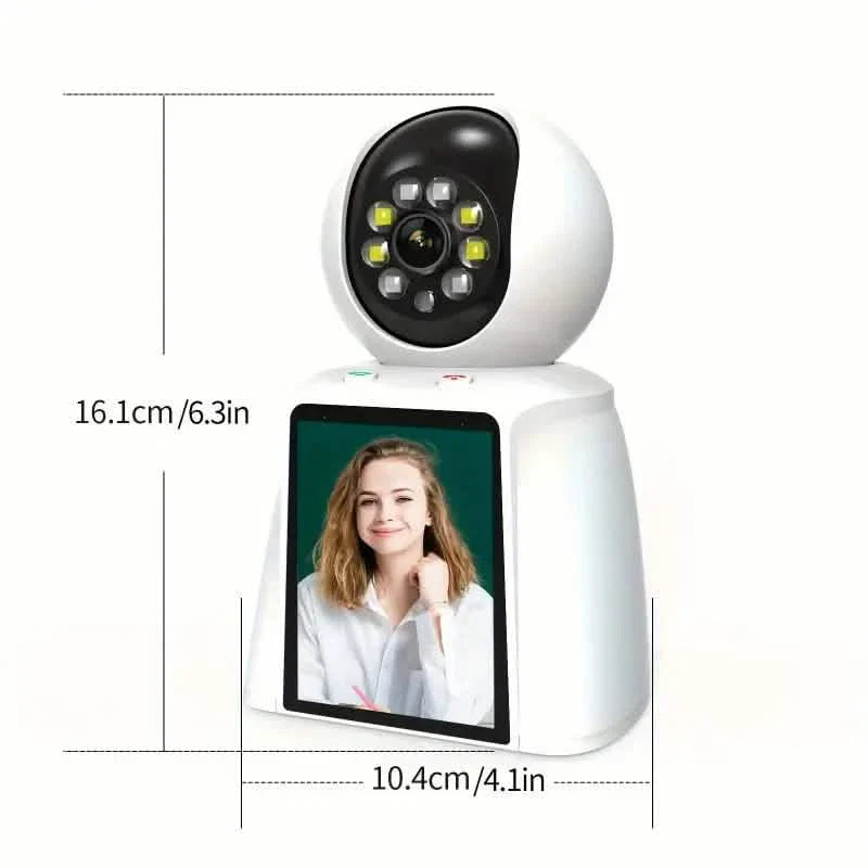 2-Pack: 2K Indoor Security Camera | 2-Way Audio & Video Call + Night Vision