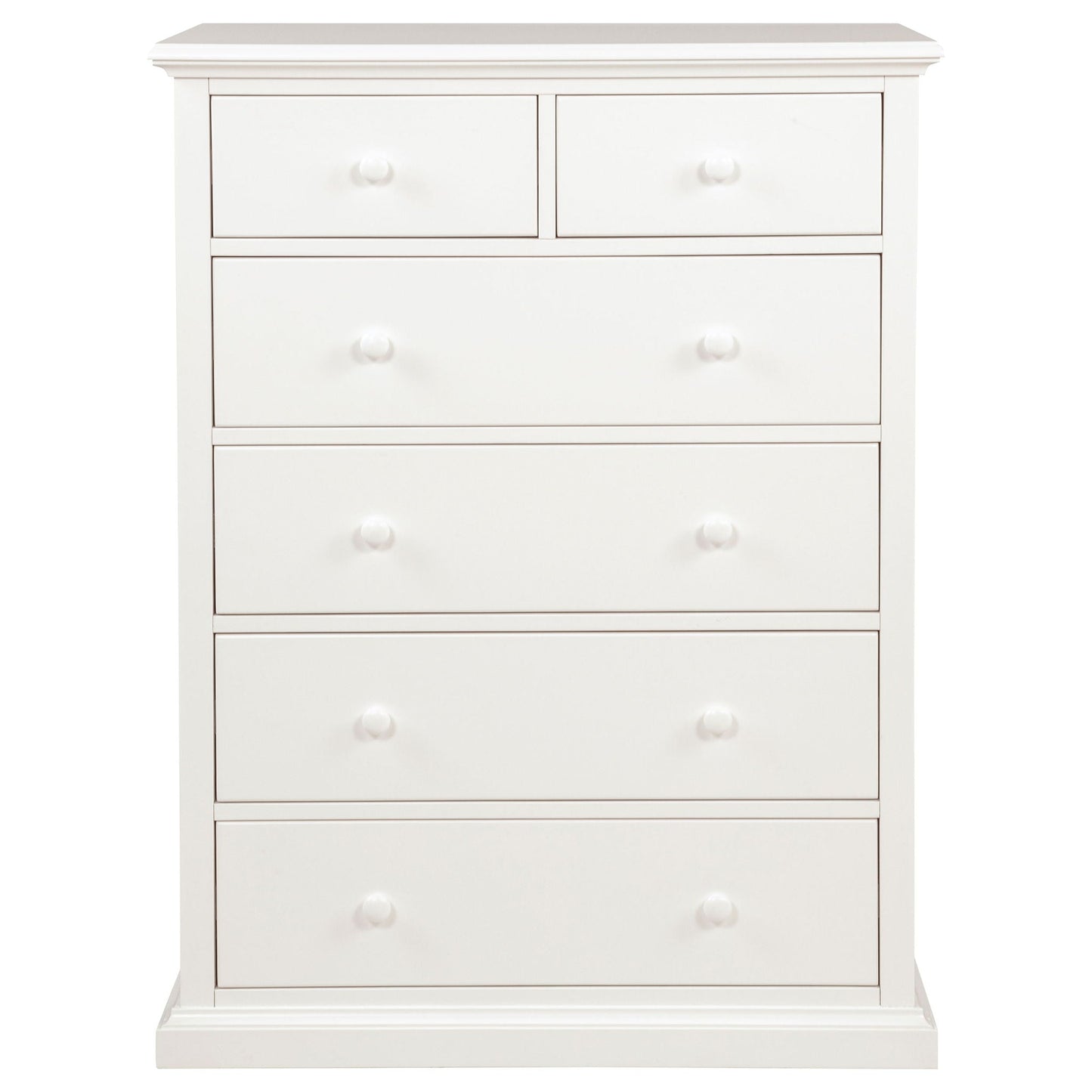 Sumerlin 6-drawer Bedroom Chest of Drawers White