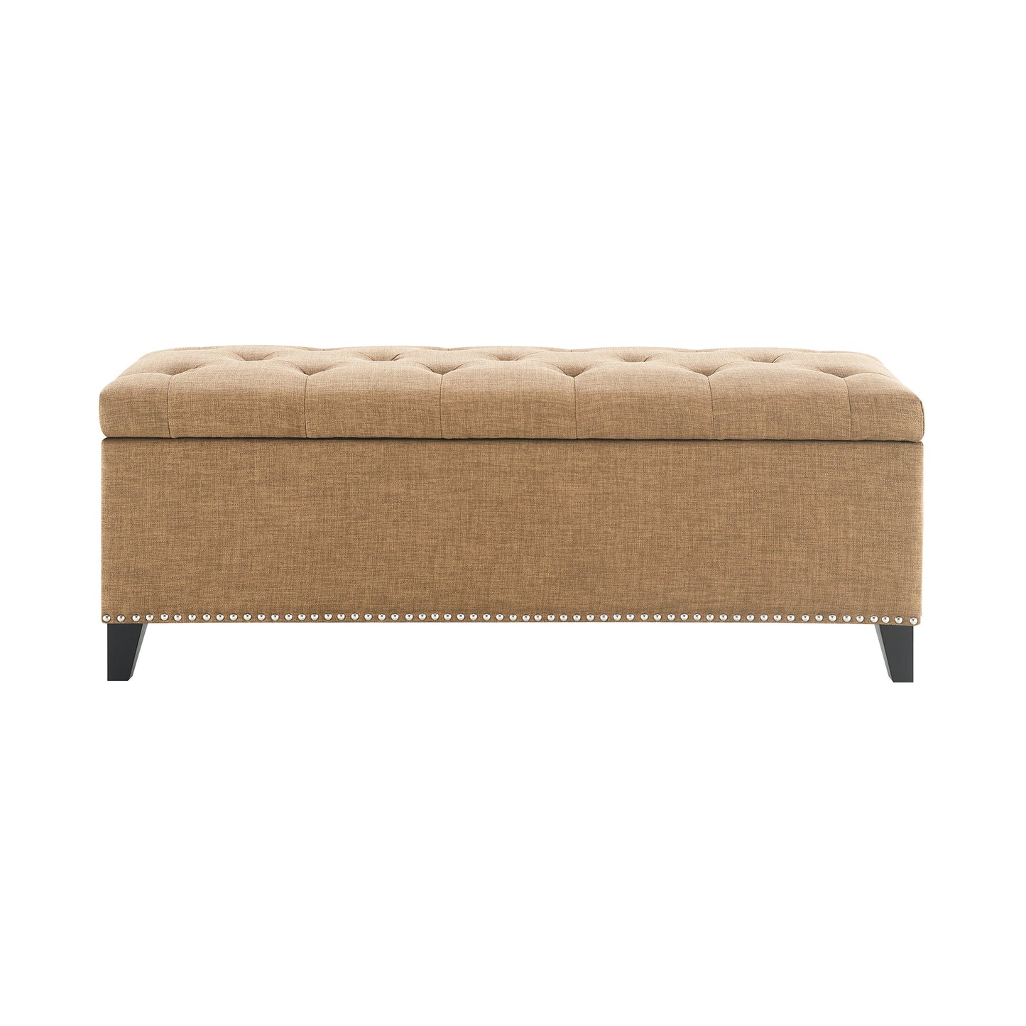 47.5" Storage Ottoman with Safety Close Hinge