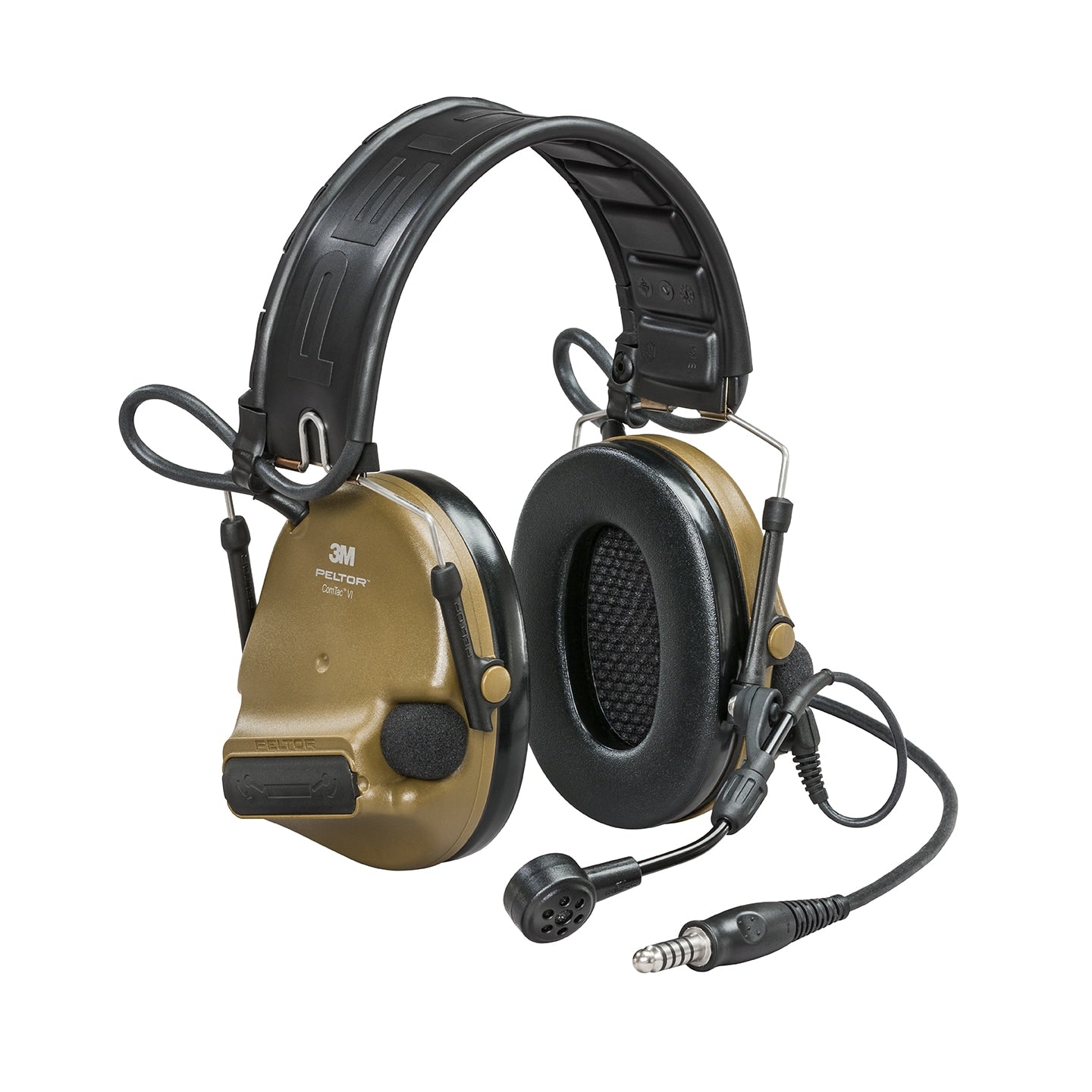 Peltor ComTac VI - NIB w/ All Colors & Models - Gel Earcups & ARC Mounts Included