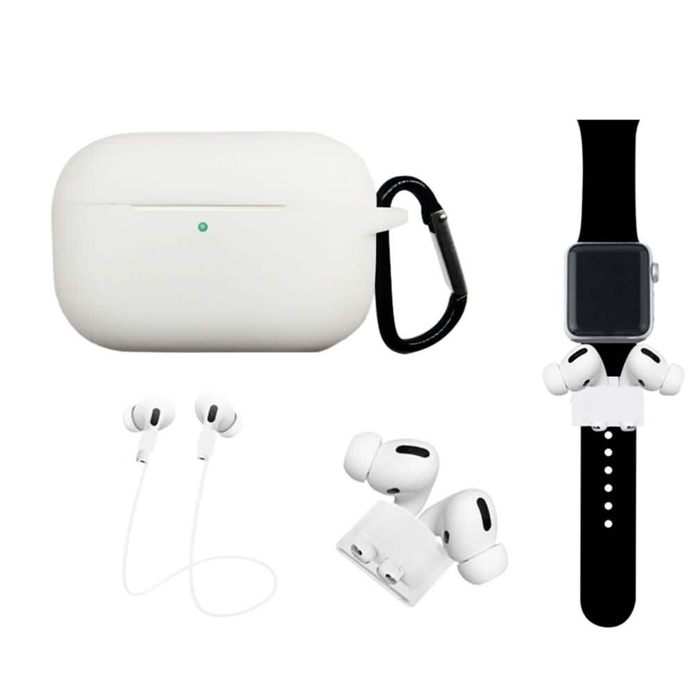 Étui mousqueton pour Airpods Pro3 4-en-1 et dragonne anti-perte